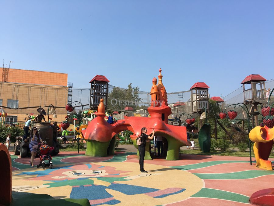 Парк Лукоморье Красивая детская площадка