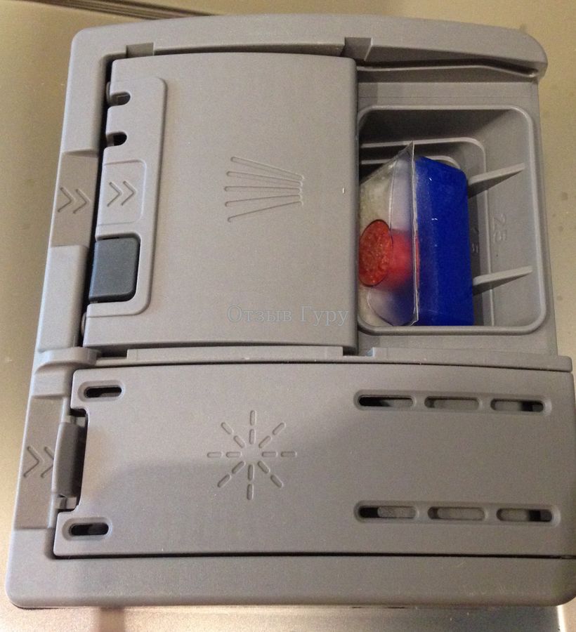 Встраиваемая посудомоечная машина Бош 60 см отсек для моющего средства